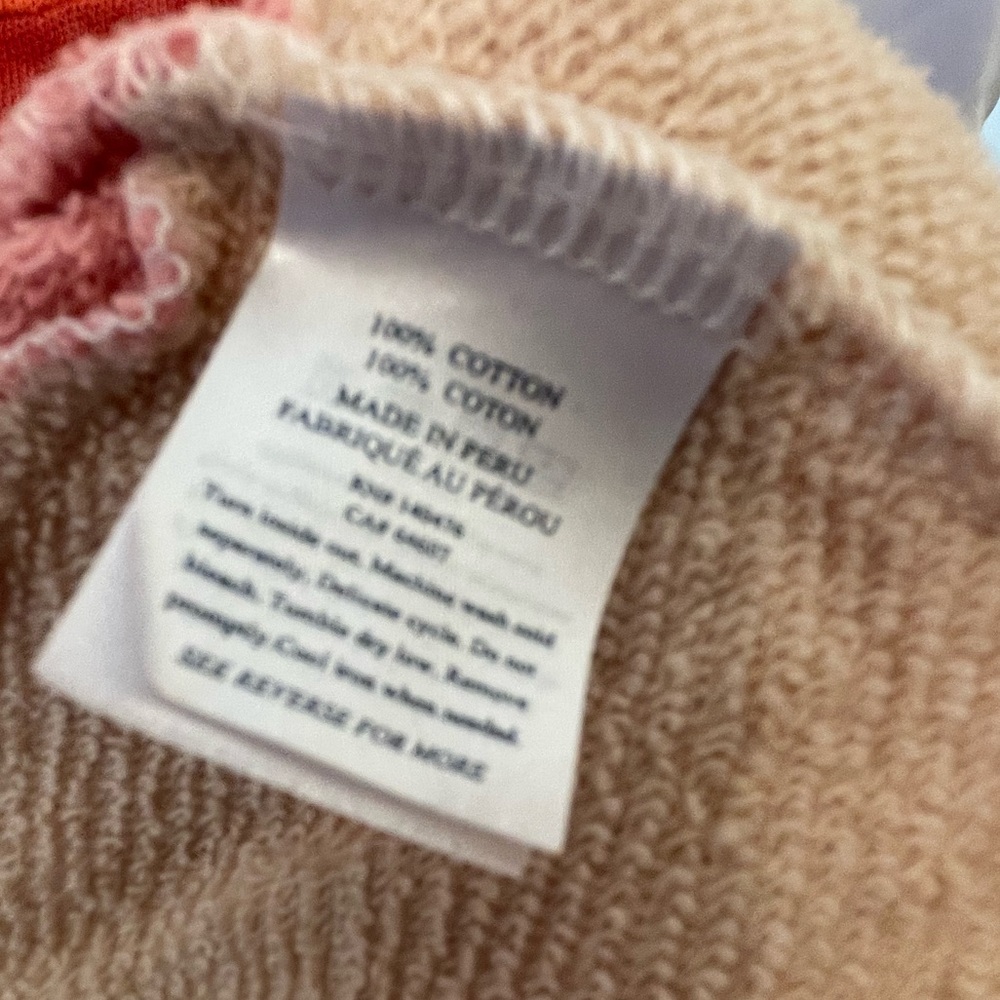 Faherty Sunset Hoodie XS Colorblock Baja Style Sweatshirt - Picture 6 of 11